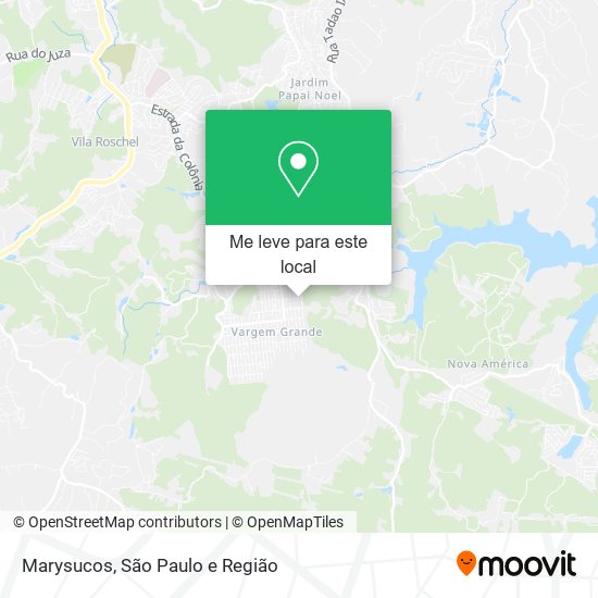 Marysucos mapa