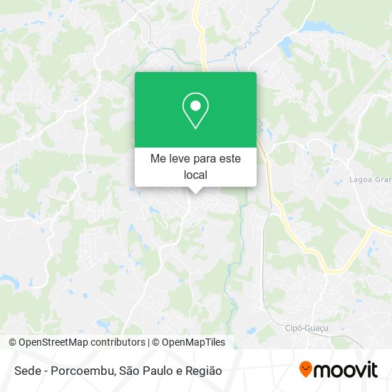 Sede - Porcoembu mapa