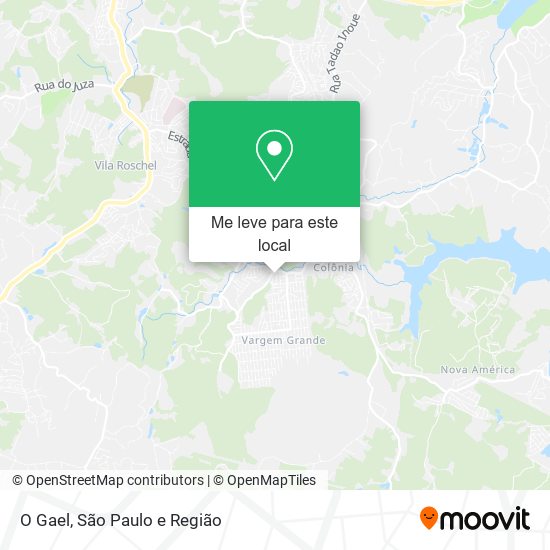 O Gael mapa