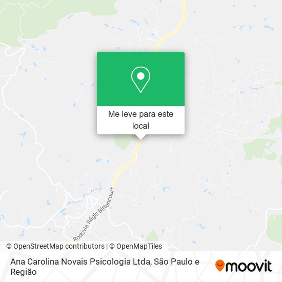 Ana Carolina Novais Psicologia Ltda mapa