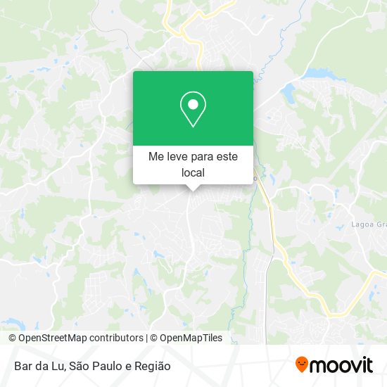 Bar da Lu mapa