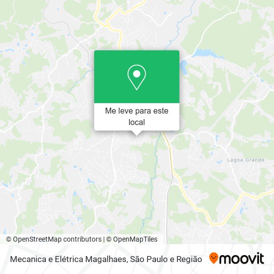 Mecanica e Elétrica Magalhaes mapa