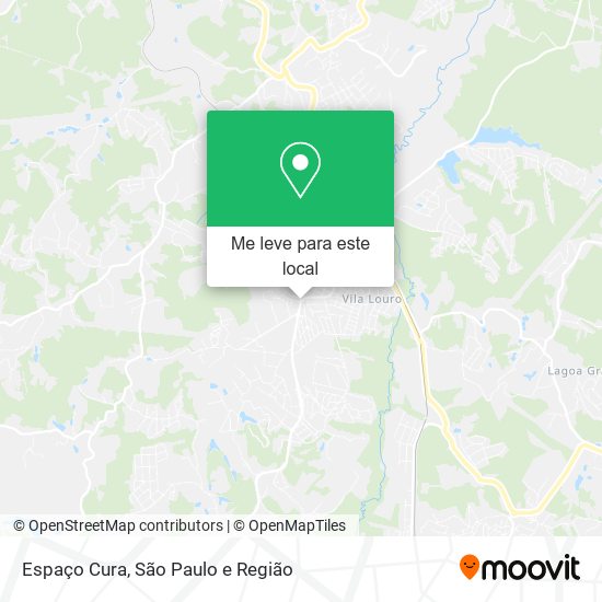 Espaço Cura mapa
