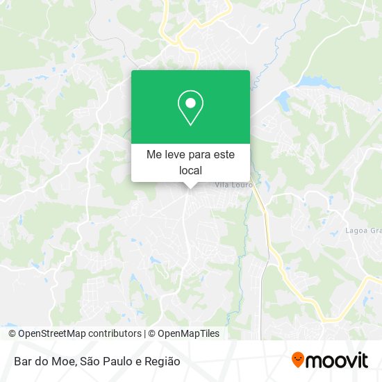 Bar do Moe mapa