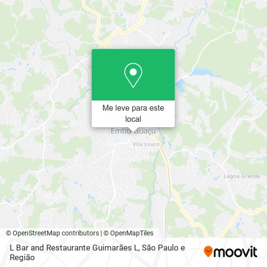 L Bar and Restaurante Guimarães L mapa