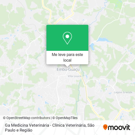 Ga Medicina Veterinária - Clínica Veterinária mapa