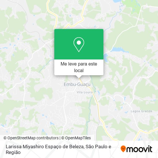 Larissa Miyashiro Espaço de Beleza mapa