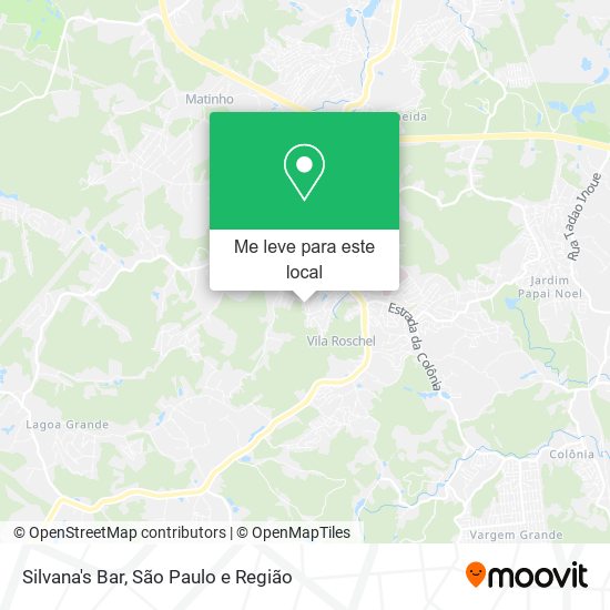 Silvana's Bar mapa