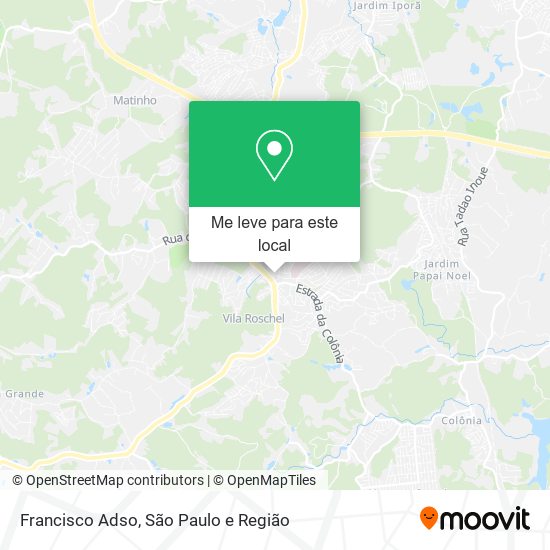 Francisco Adso mapa