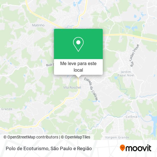 Polo de Ecoturismo mapa