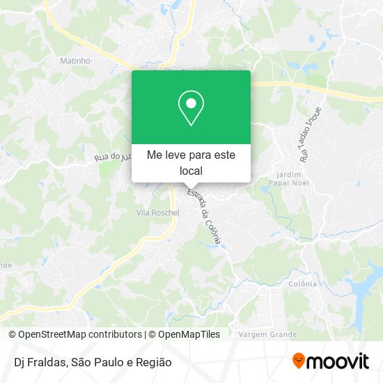 Dj Fraldas mapa