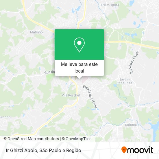 Ir Ghizzi Apoio mapa
