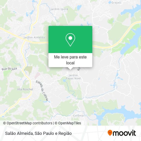 Salão Almeida mapa