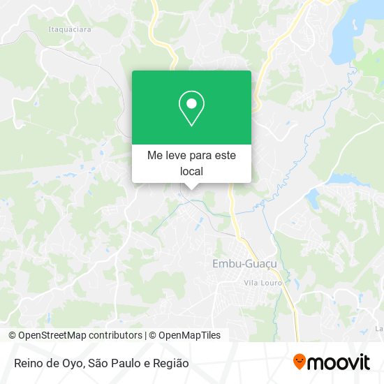 Reino de Oyo mapa
