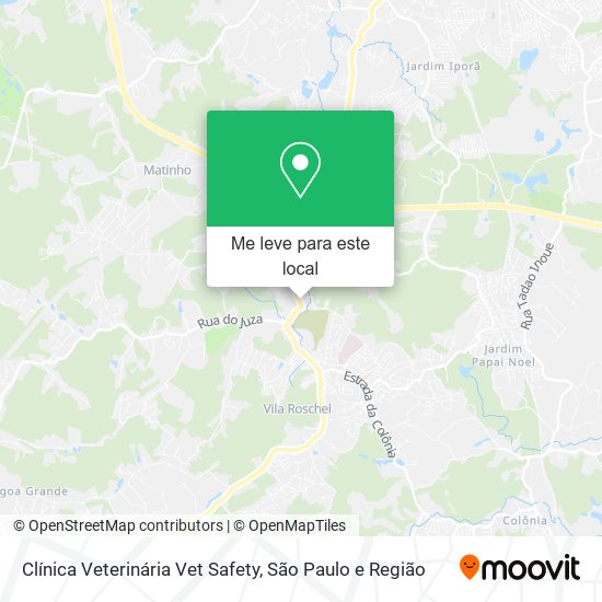 Clínica Veterinária Vet Safety mapa