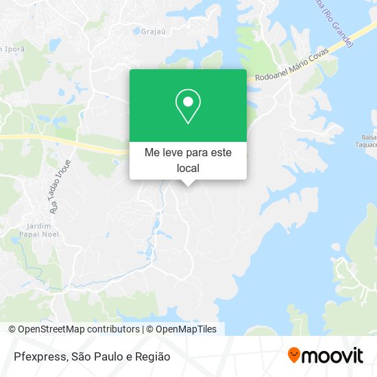 Pfexpress mapa