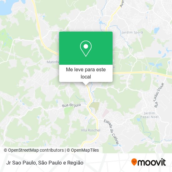 Jr Sao Paulo mapa