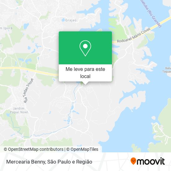 Mercearia Benny mapa