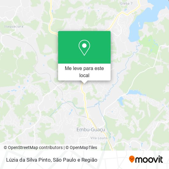 Lúzia da Silva Pinto mapa