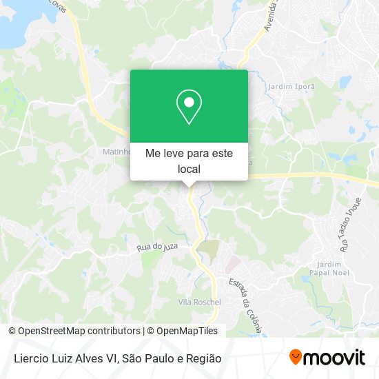 Liercio Luiz Alves VI mapa