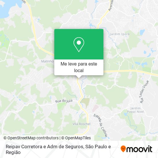 Reipav Corretora e Adm de Seguros mapa