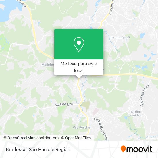 Bradesco mapa