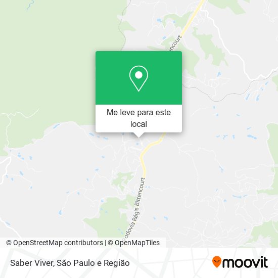 Saber Viver mapa