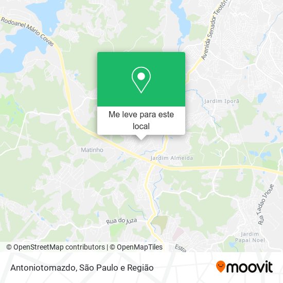 Antoniotomazdo mapa