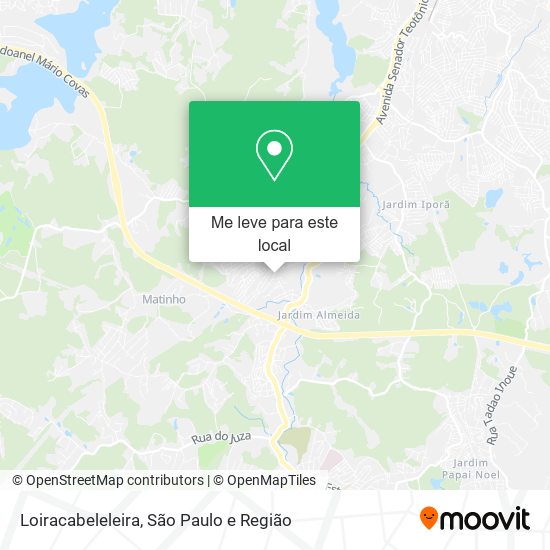 Loiracabeleleira mapa