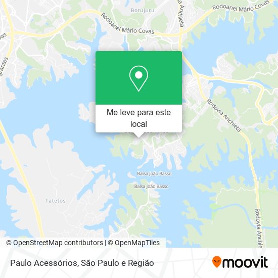 Paulo Acessórios mapa