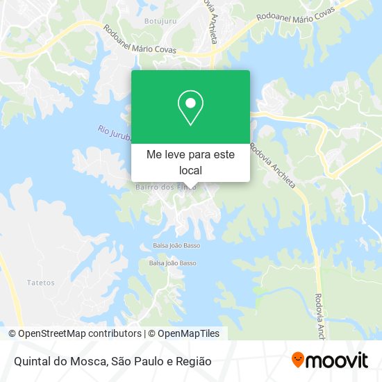 Quintal do Mosca mapa