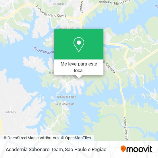 Academia Sabonaro Team mapa
