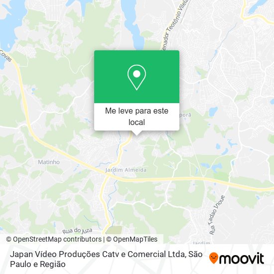 Japan Vídeo Produções Catv e Comercial Ltda mapa