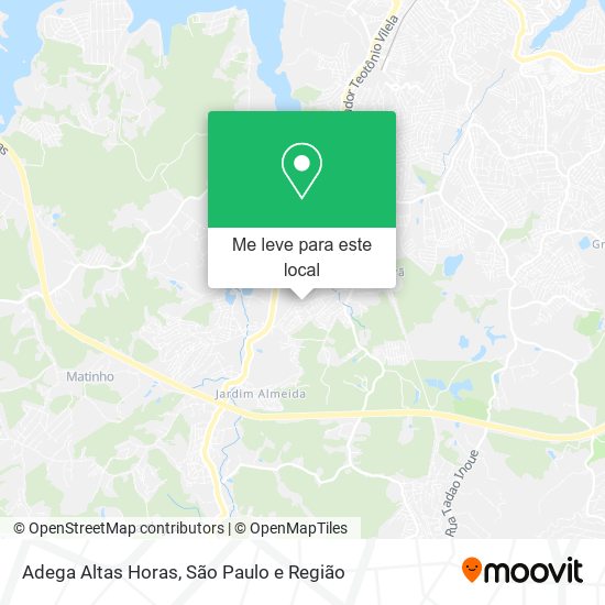 Adega Altas Horas mapa