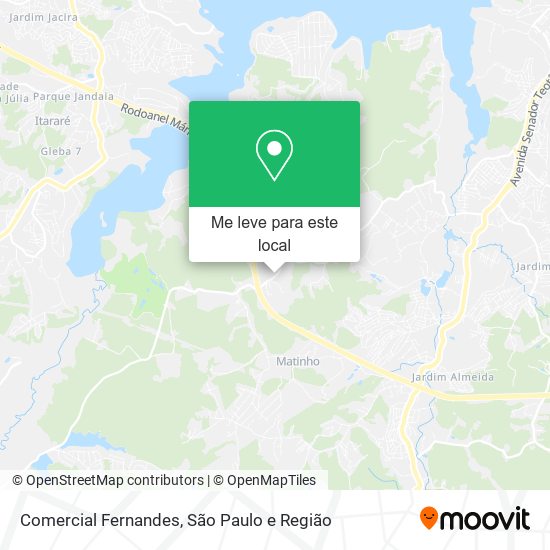 Comercial Fernandes mapa
