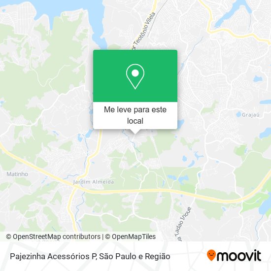 Pajezinha Acessórios P mapa
