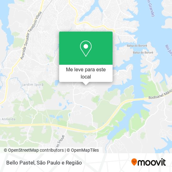 Bello Pastel mapa