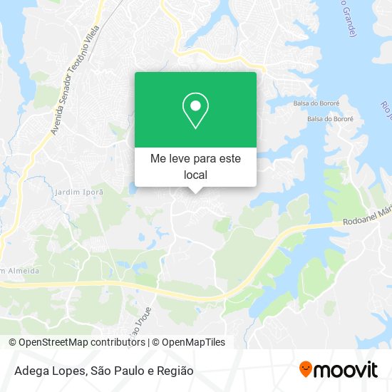 Adega Lopes mapa