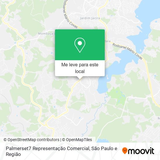 Palmerset7 Representação Comercial mapa