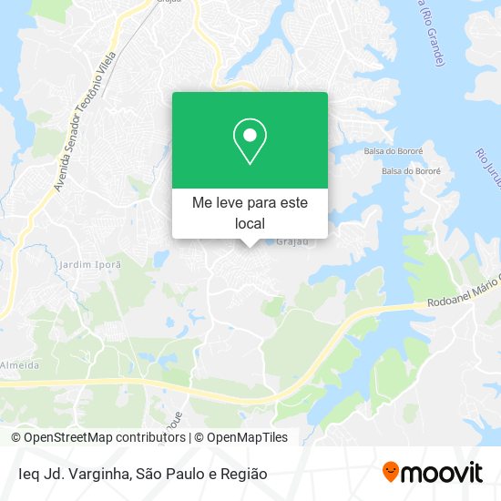 Ieq Jd. Varginha mapa