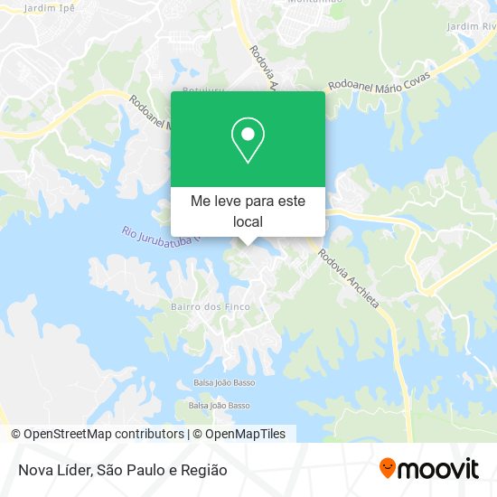 Nova Líder mapa