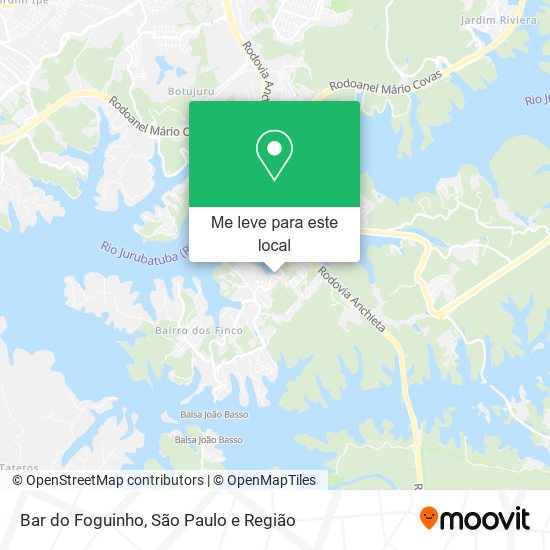 Bar do Foguinho mapa