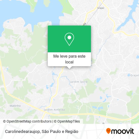 Carolinedearaujop mapa