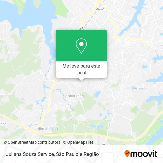 Juliana Souza Service mapa