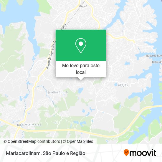 Mariacarolinam mapa