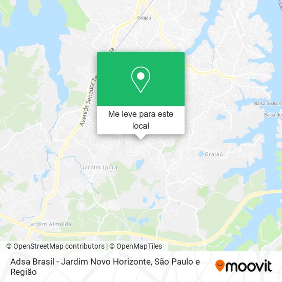 Adsa Brasil - Jardim Novo Horizonte mapa