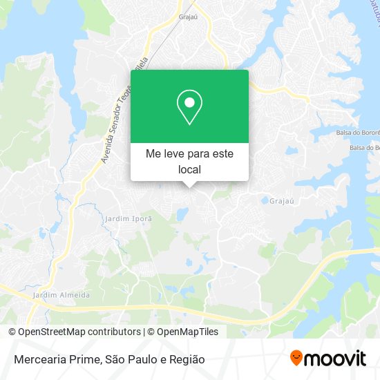 Mercearia Prime mapa
