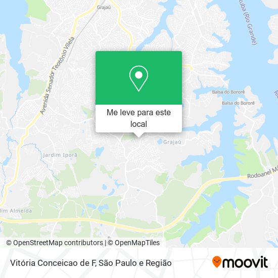 Vitória Conceicao de F mapa