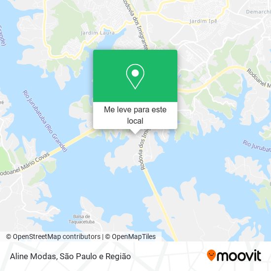 Aline Modas mapa