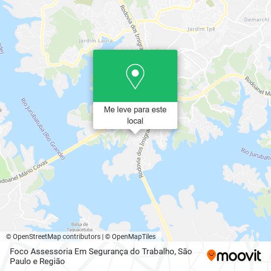 Foco Assessoria Em Segurança do Trabalho mapa